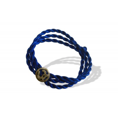 Aum Bracelet in Silver with Diamond